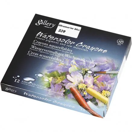 Gallery Watercolour, ultramarine (339), L: 9.3 cm, 12 pcs/1 pack.