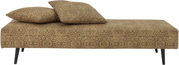 Gulli, Daybed, yellow, H43x80x200 cm, cotton