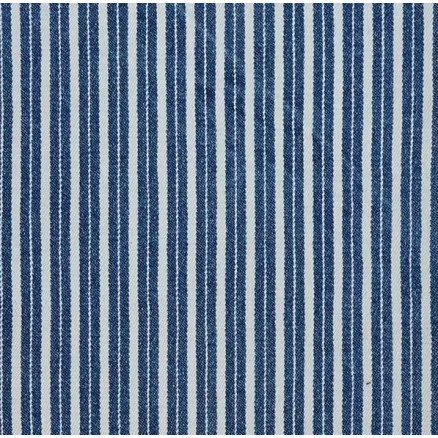 Denim Fabric 145cm 007 Blue Stripes - 50cm