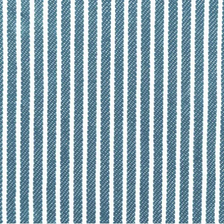Denim Fabric 145cm 401 Light Blue Stripes - 50cm