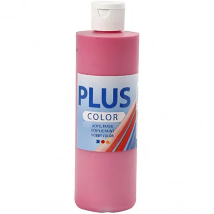 Plus Color hobby paint, fuchsia, 250 ml/ 1 bottle.
