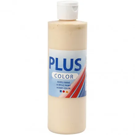 Plus Color hobby paint, light powder, 250 ml/1 bottle.
