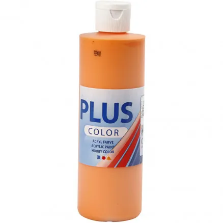 Plus Color hobby paint, pumpkin, 250 ml/ 1 fl.