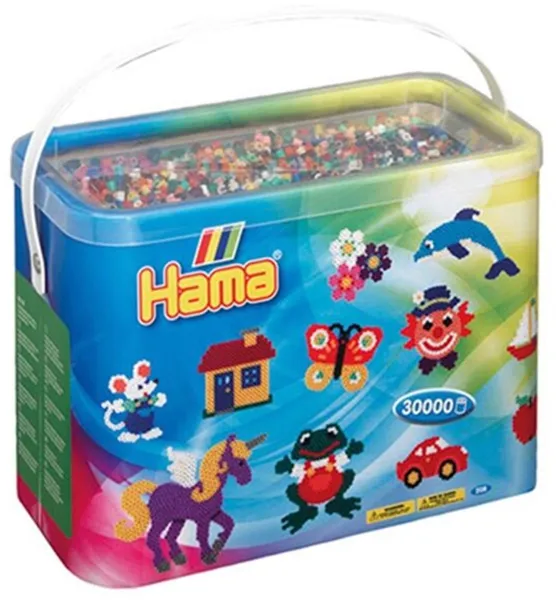 HAMA Midi Beads 30,000 pcs. 22 Colour Mix - 0867