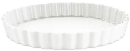Pillivuyt Tart Dish No. 8 Dia 25 x 3.7 cm White
