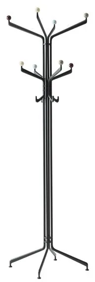&Tradition Capture SC77 Coat Stand Graphite/Multicolour