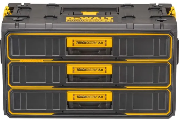 DeWalt® ToughSystem® 2.0 toolbox with three drawers